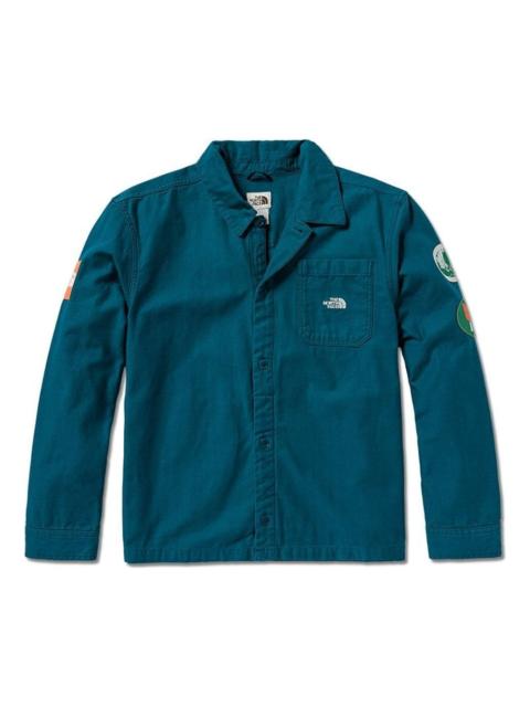 The North Face THE NORTH FACE Valley Shacket Shirt 'Teal' NF0A7ZYN-EFS