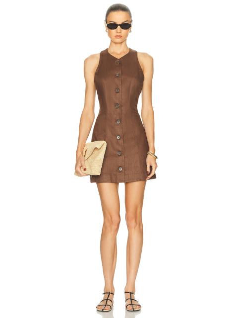 MATTHEW BRUCH Vest Mini Dress