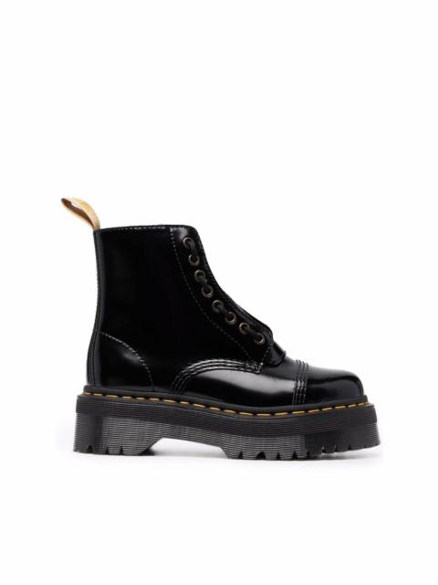 Dr. Martens (WMNS) Dr. Martens Ghilana Max Distressed Patent Dr. Martens (WMNS) Dr. Martens Ghilana Max Distressed Patent