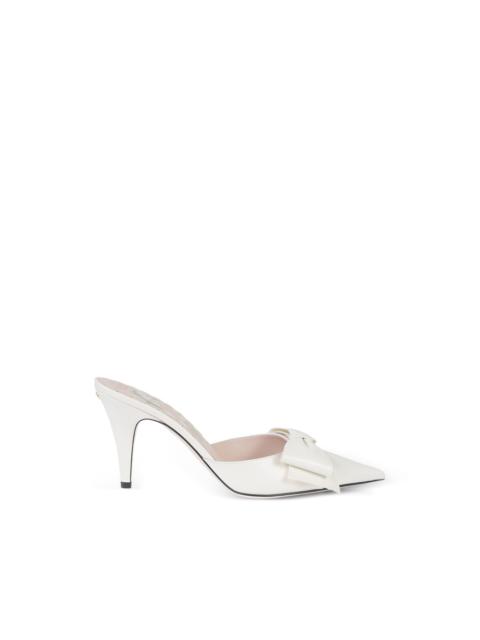 Valentino bow detail heeled mules