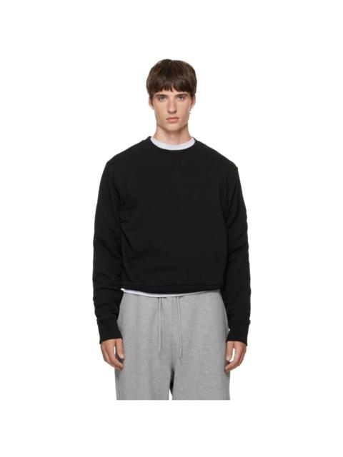 entire studios Black Pod Crew Sweatshirt