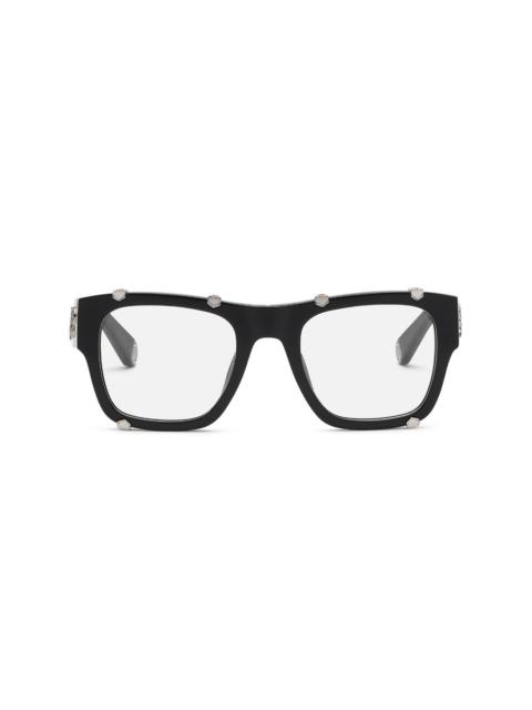 Icon Hexagon square-frame glasses