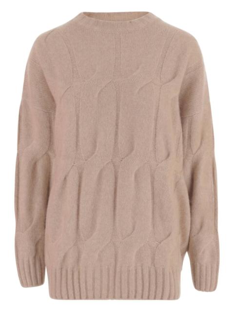 Allude cable-knit jumper