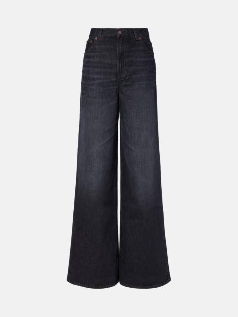Chloé High-rise wide-leg jeans