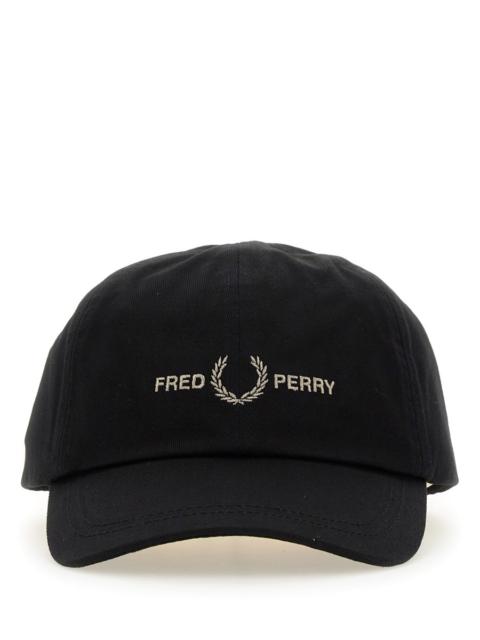 Fred Perry COTTON BASEBALL CAP WITH LOGO