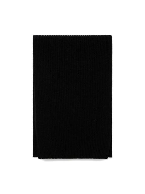 Sunspel ribbed-knit scarf