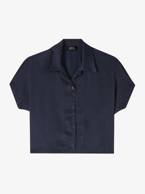 A.P.C. MILEY SHORT-SLEEVE SHIRT