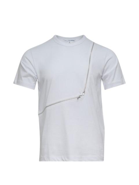 Comme des Garçons SHIRT zip-detail T-shirt