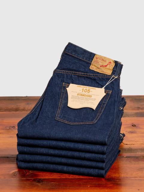 orSlow 105 13.5oz Selvedge Denim - Standard Fit