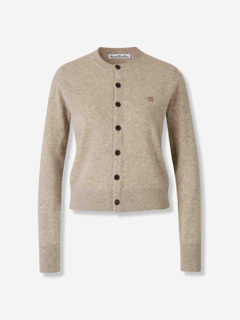 Acne Studios FITTED CARDIGAN WOOL