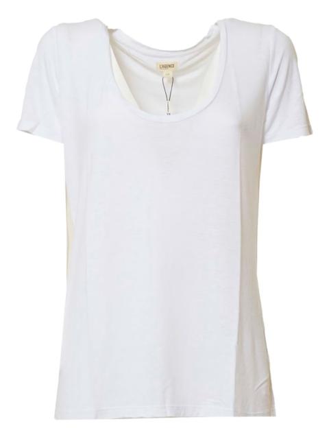 L'AGENCE scoop-neck t-shirt