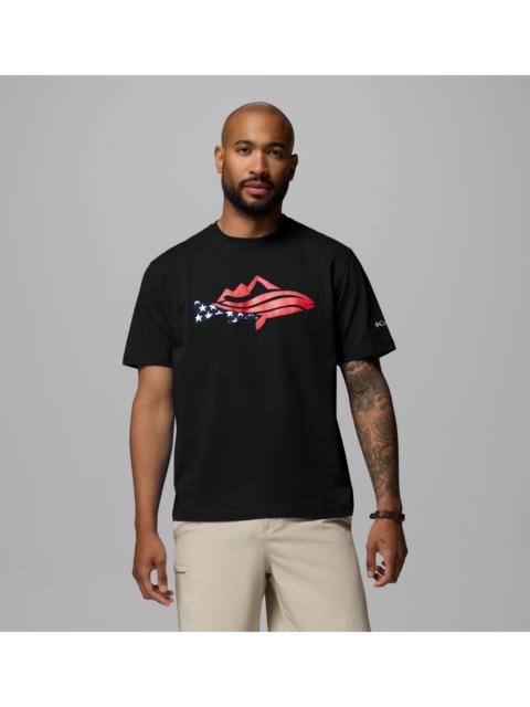 Columbia Men's PFG Silver Bank Trout Mountain T-Shirt