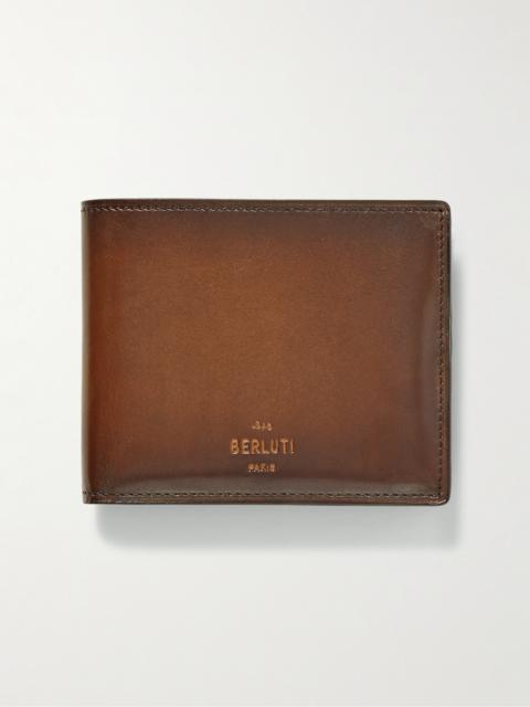Berluti Makore Venezia Leather Billfold Wallet