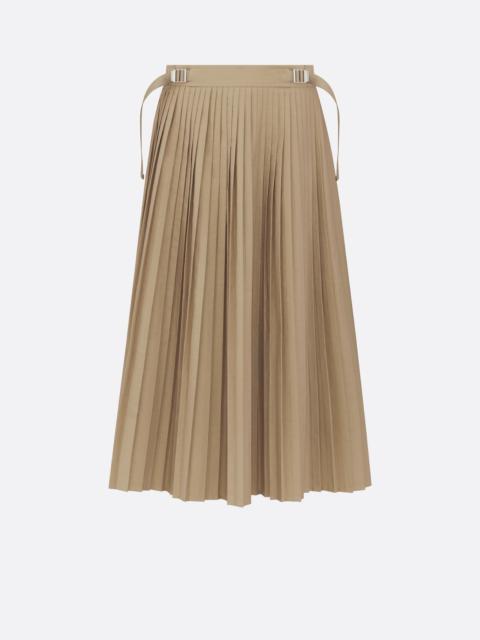 Dior Pleated Mid-Length Skirt