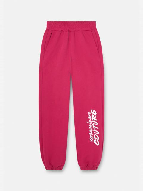 VERSACE JEANS COUTURE Logo Brush Couture Sweatpants