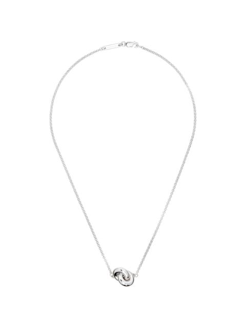 TOM WOOD Sphere Double Pendant Necklace