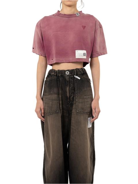Maison MIHARAYASUHIRO Sun Faded Like Crop T-shirt