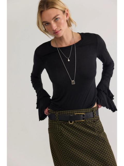 FREE PEOPLE Elisa Long Sleeve Top