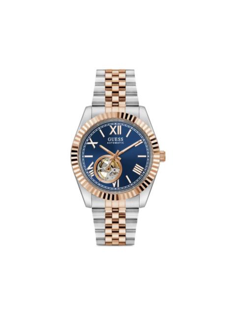 GUESS USA skeleton sub-dial 44mm