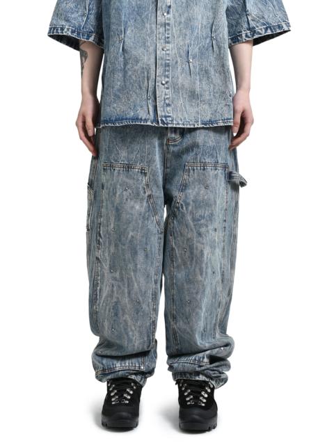 KUSIKOHC WORKWEAR MULTI RIVET DENIM / LT. BLU