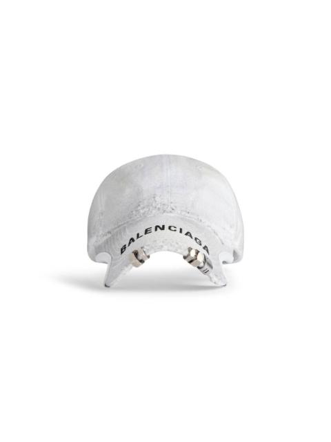 BALENCIAGA Balenciaga Cap in White/black