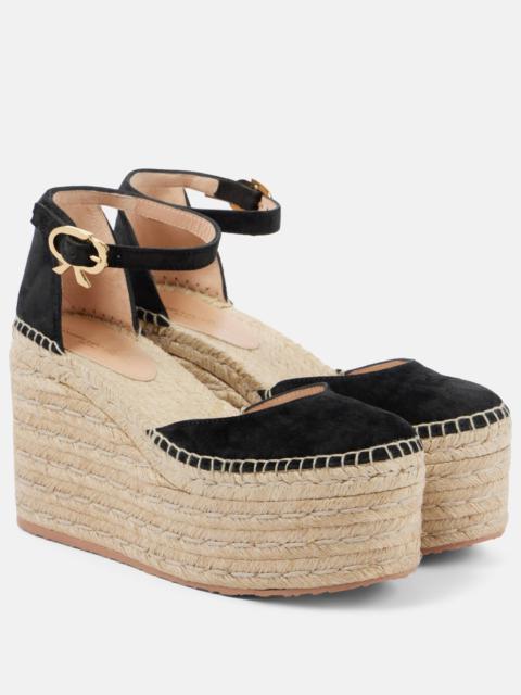 Gianvito Rossi leather espadrilles