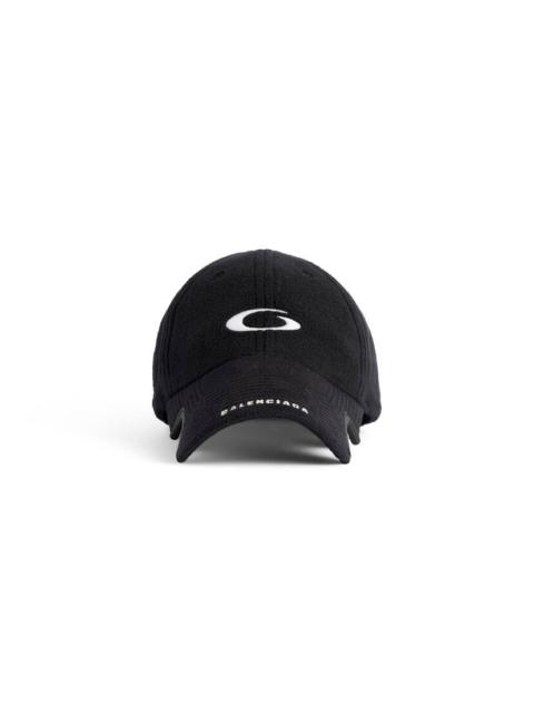 BALENCIAGA Men's Fleece Cap in New Black