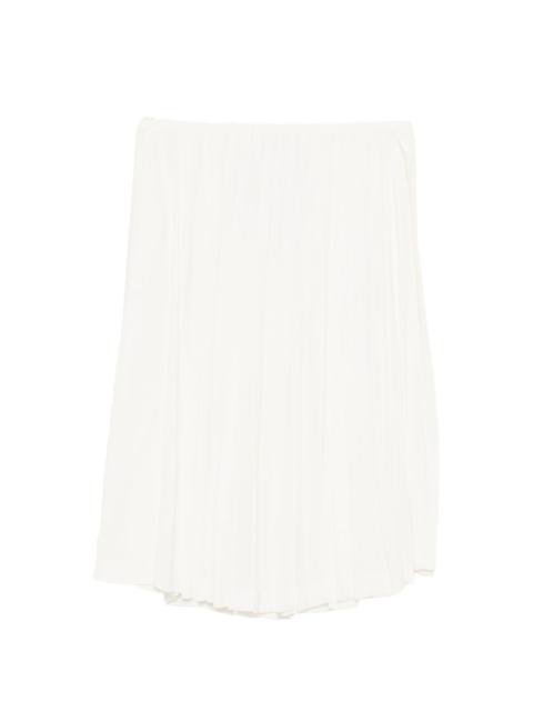 N°21 elasticated-waistband pleated skirt