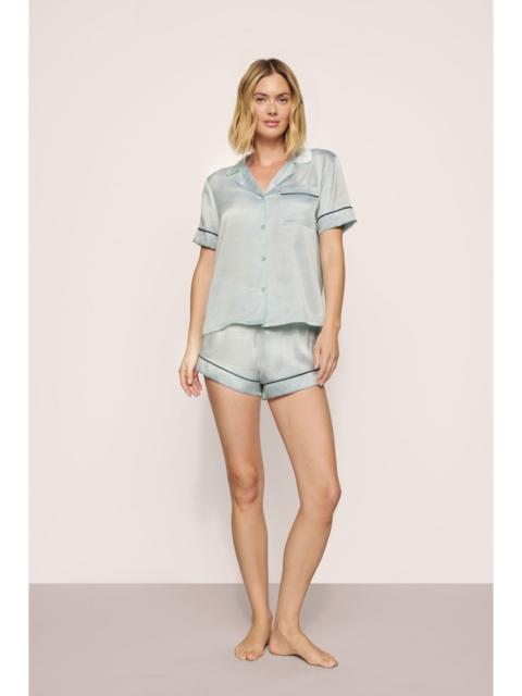 eberjey Eberjey x The Ritz-Carlton Yacht Collection - Inez Washable Silk Printed Short PJ Set