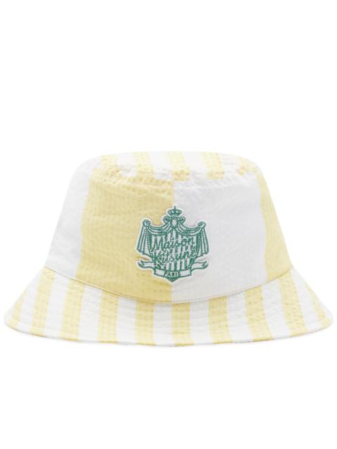 Maison Kitsuné Maison Kitsune Poolside Stripes Bucket Hat