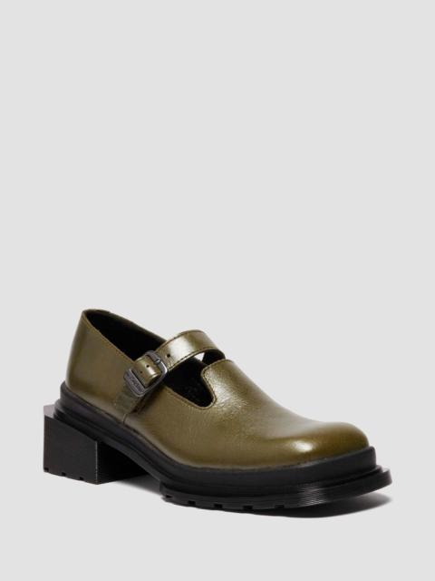 Dr. Martens MAYBOLE MJ Square Toe Leather Shoes
