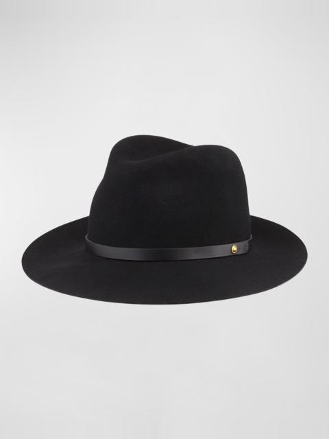rag & bone Floppy Brim Wool Fedora Hat