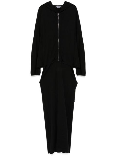 TOM FORD hooded dress