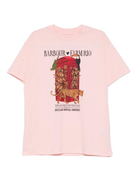 Barbour Maria Clara graphic print T-shirt