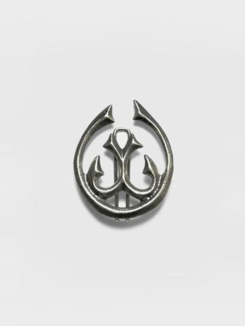 Kapital Brass x Silver Money Clip - Anchor