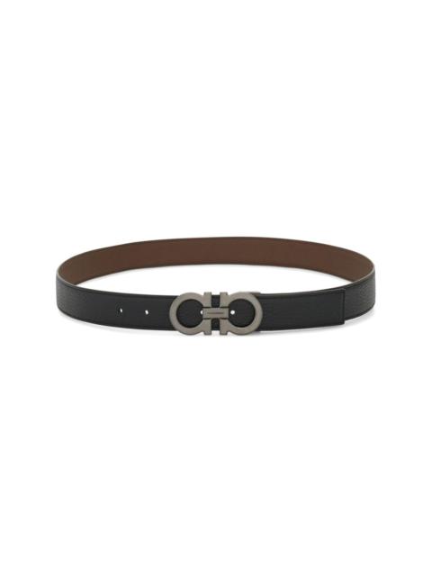 FERRAGAMO Gancini-buckle reversible belt