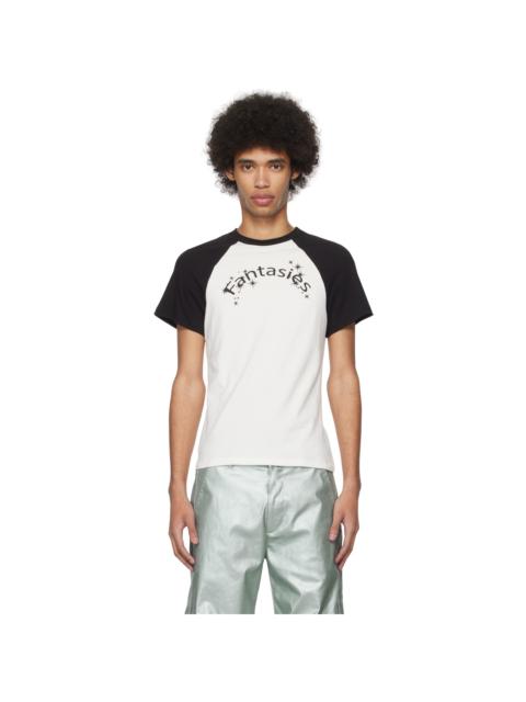MAISIE WILEN Black & White Slinky T-Shirt