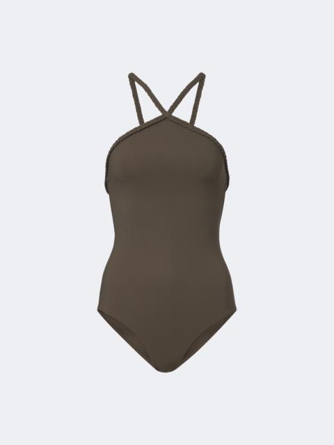 Bottega Veneta Braided-trim swimsuit