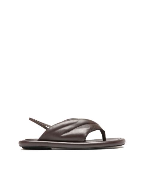 OFFICINE CREATIVE padded slingback sandals