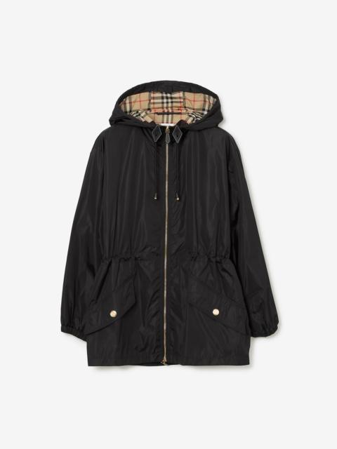 Burberry Nylon Lightweight Hooded Jacket