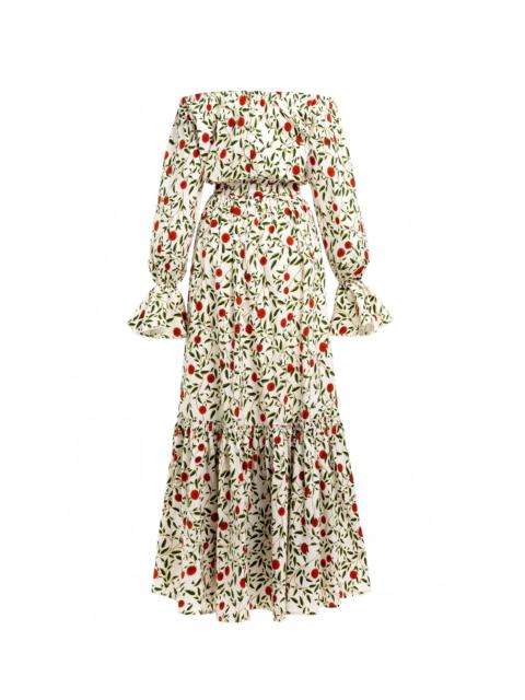 Agua by Agua Bendita Almendra Hedera Maxi Dress
