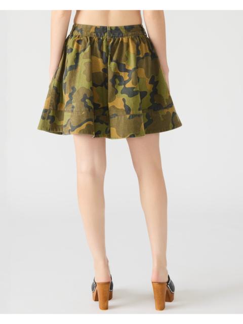 STEVE MADDEN SLOAN SKIRT CAMOUFLAGE