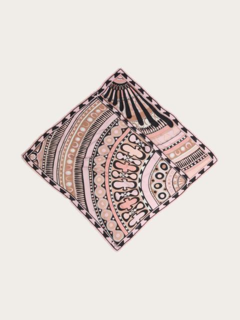 PUCCI SOLEIL PRINT WOOL AND SILK PASHMINA