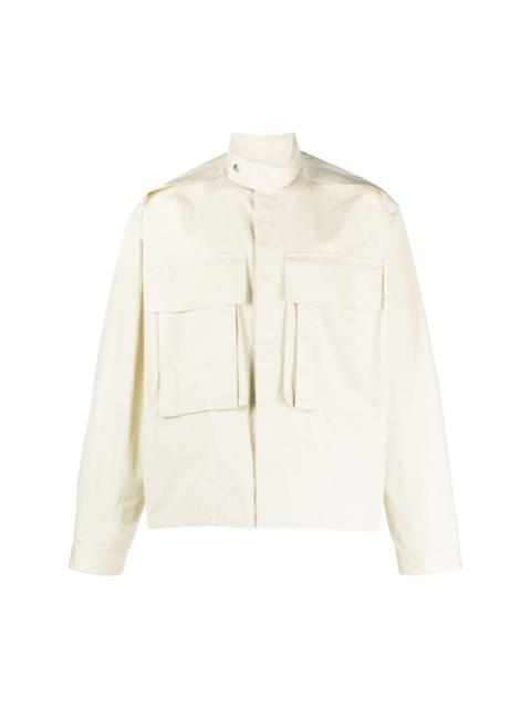 long-sleeve cotton jacket