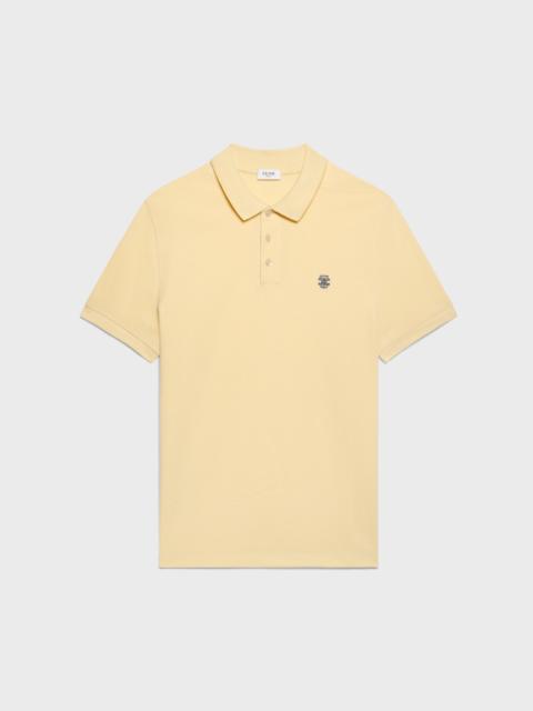 CELINE polo shirt IN PIQUE COTTON JERSEY