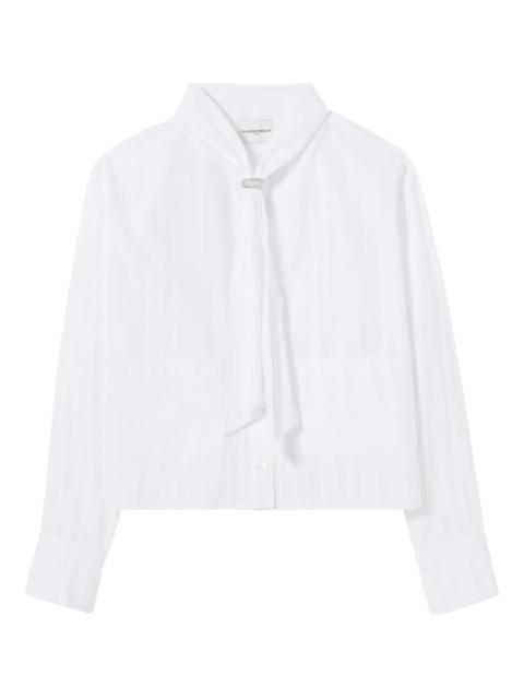 Claudie Pierlot bow-detail pocket shirt