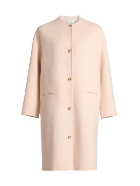 Loulou de Saison Women's Kerry Oval-Shaped Coat - Cream Rose