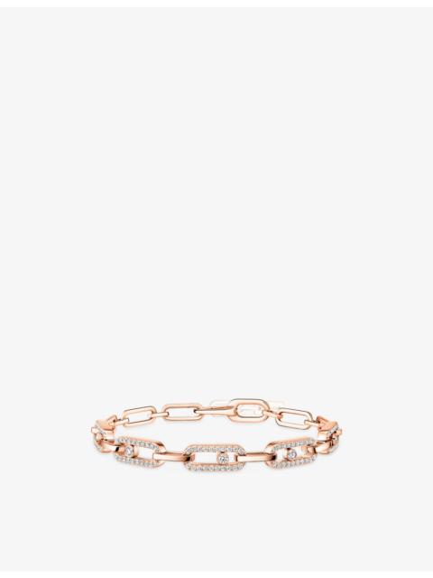 MESSIKA Move Link 18ct gold and 0.82ct diamond bracelet