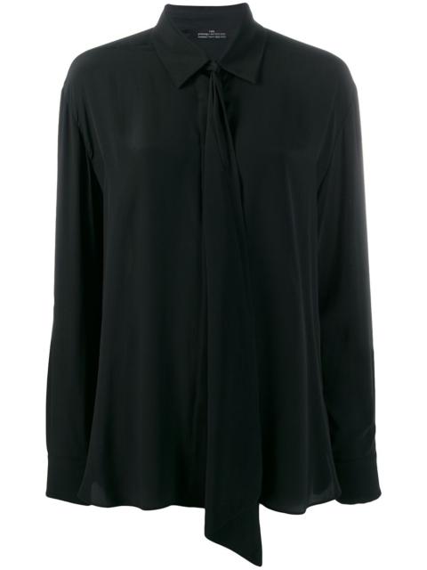 rokh tie neck shirt