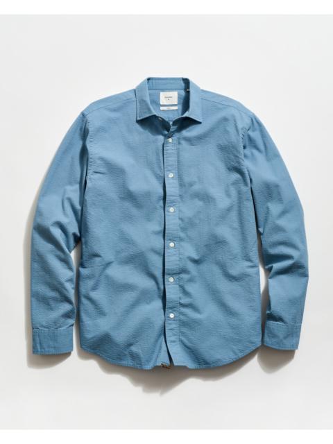 Billy Reid Seersucker Cedar Shirt